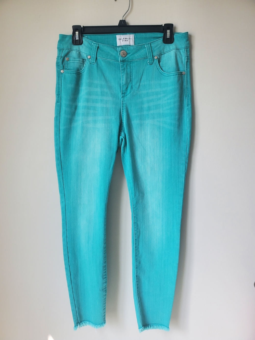 Celebrity Pink Turquoise Skinny Jeans